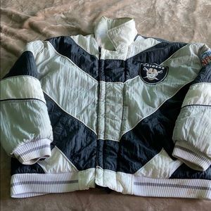 Vintage Oakland raiders starter jacket